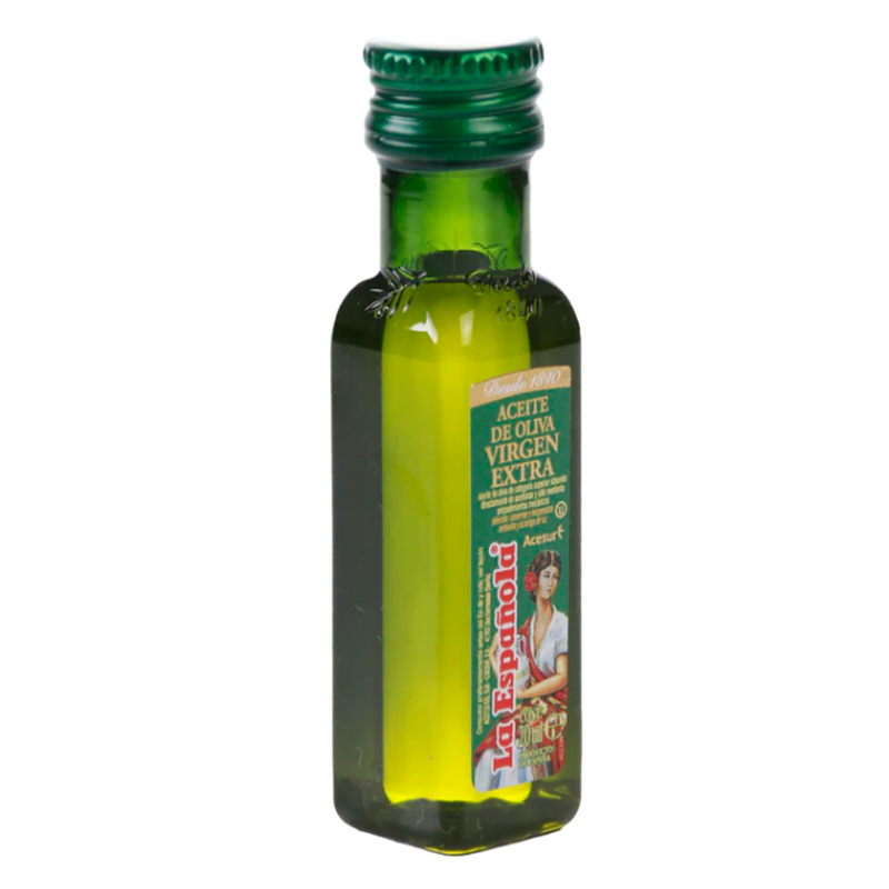 Botella monodosis de aceite de oliva virgen extra (20 ml)