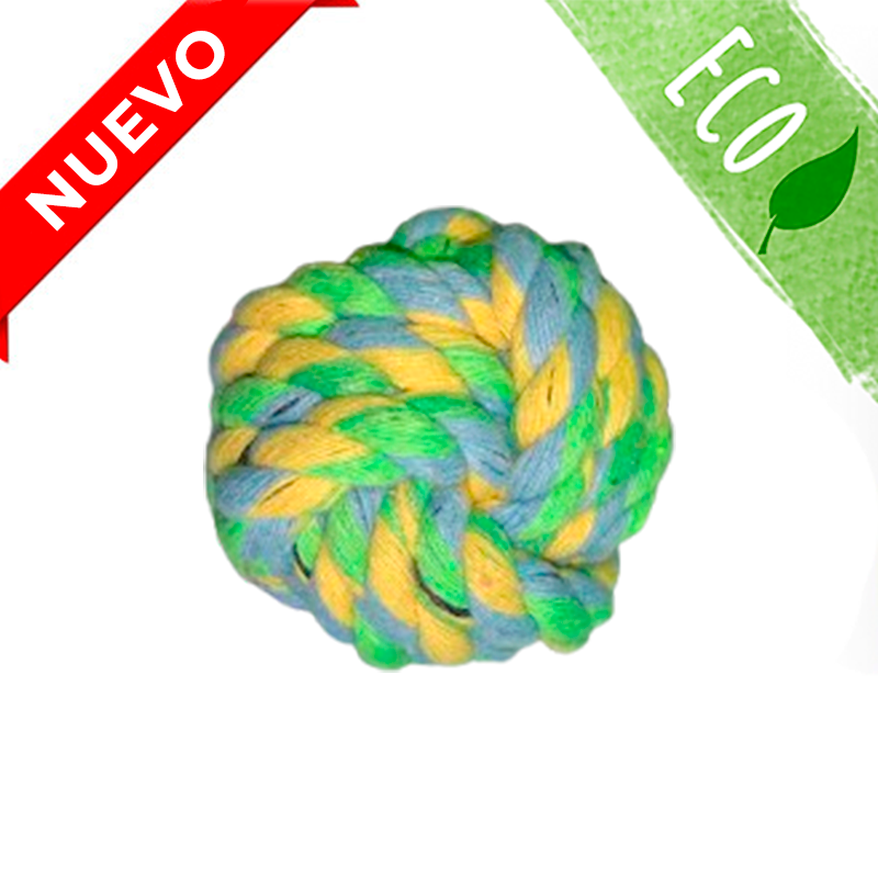 100 x Pelota de cuerda para perros