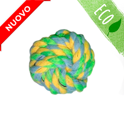 100 x Pelota de cuerda para perros