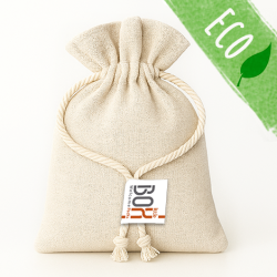 Bolsa de lino para kit de limpieza