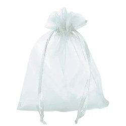 Bolsa de organza para kits de bienvenida